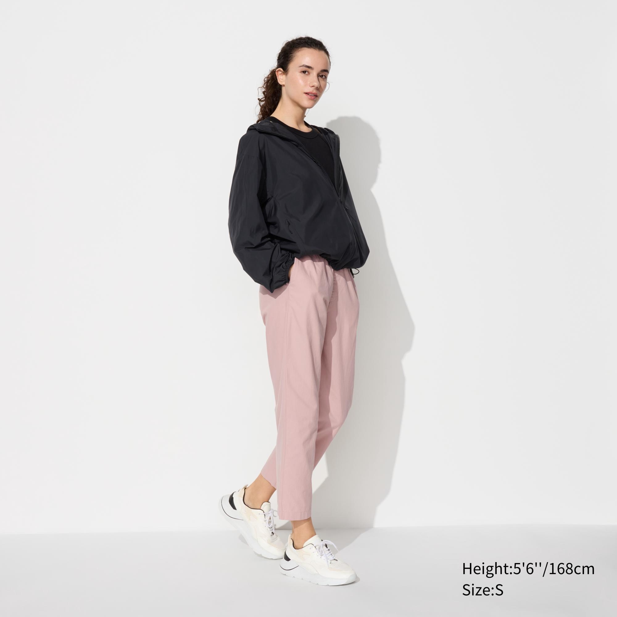 COTTON RELAXED ANKLE PANTS