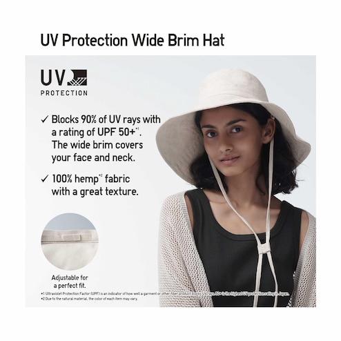 WOMEN'S UV PROTECTION WIDE BRIM HAT