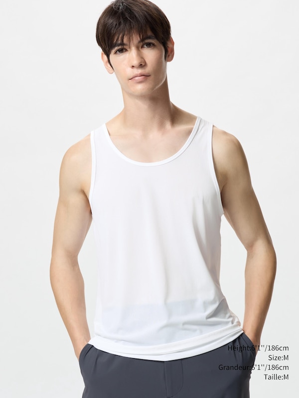 AIRism ANTI-ODOUR MESH TANK TOP