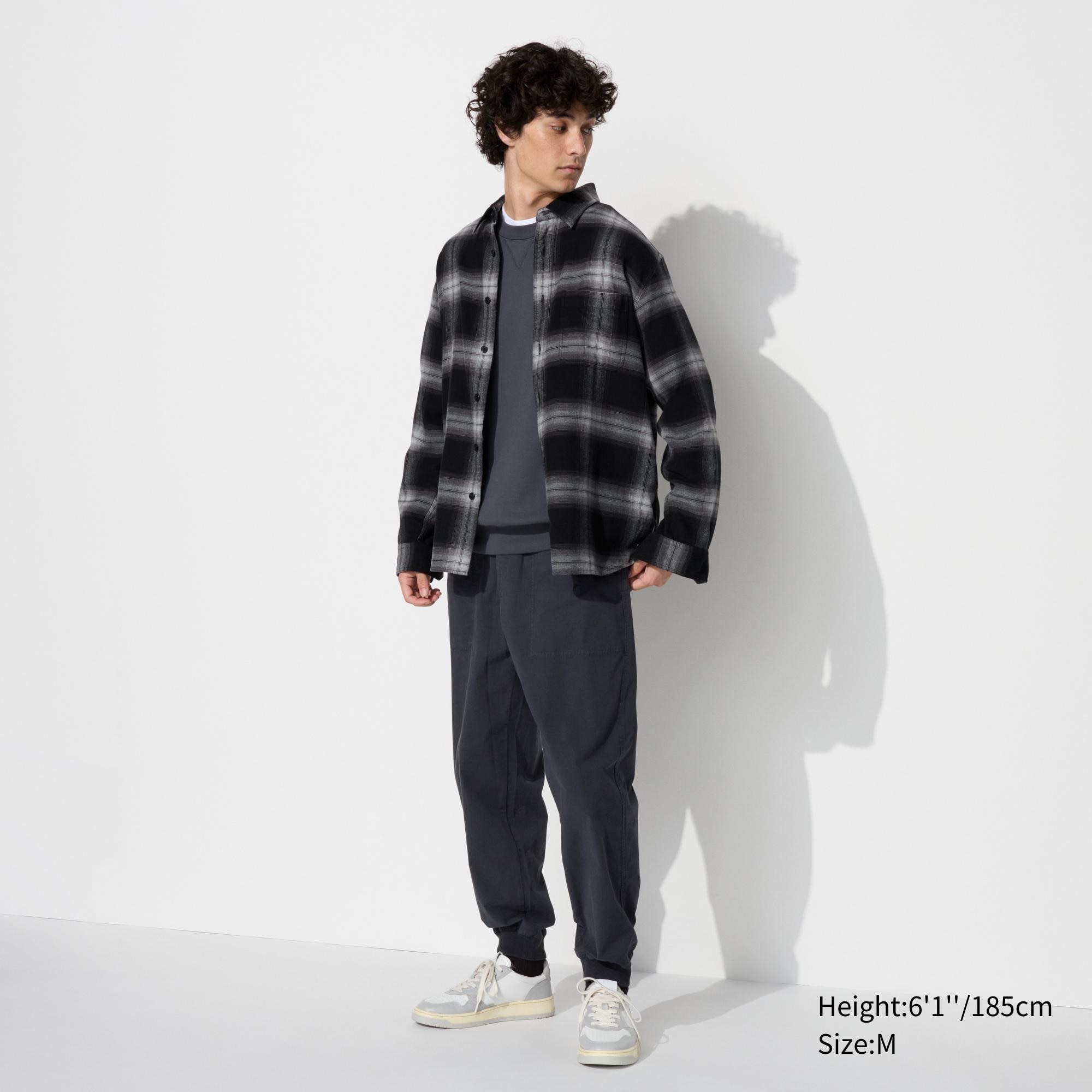 COTTON RELAXED RIBBED JOGGER PANTS UNIQLO CA