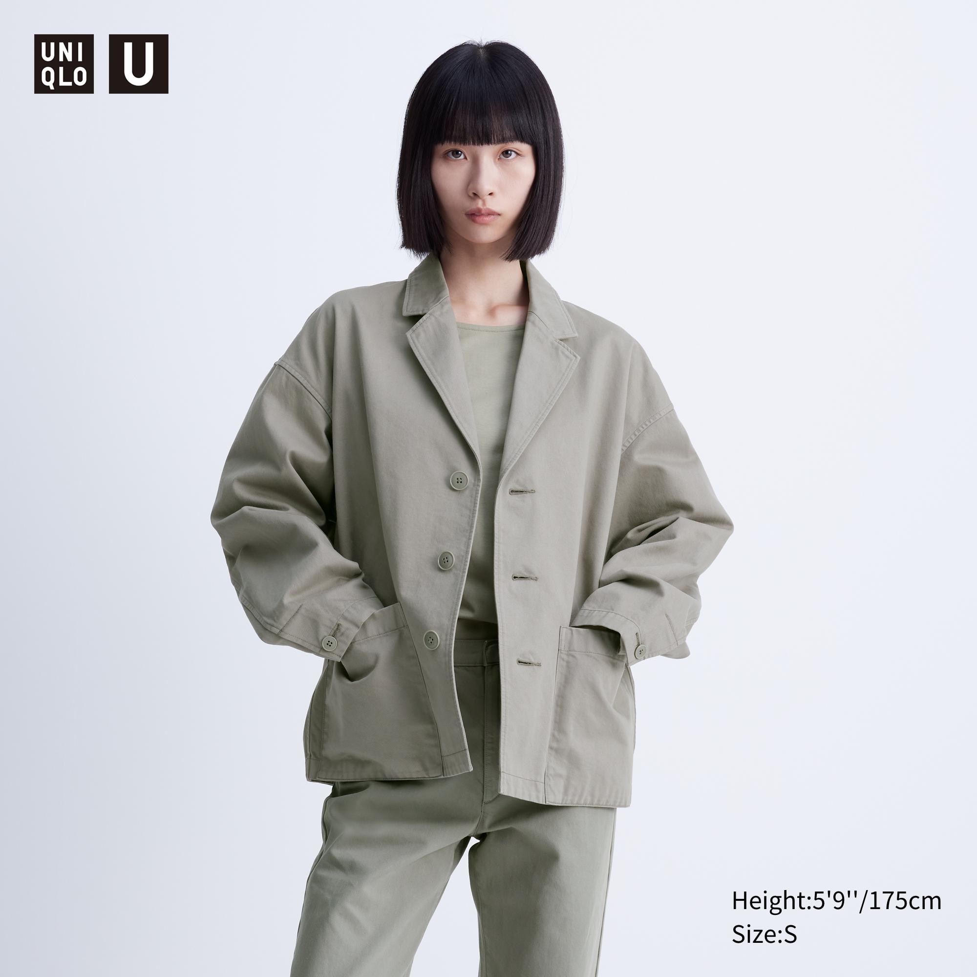 BOXY TAILORED JACKET | UNIQLO CA