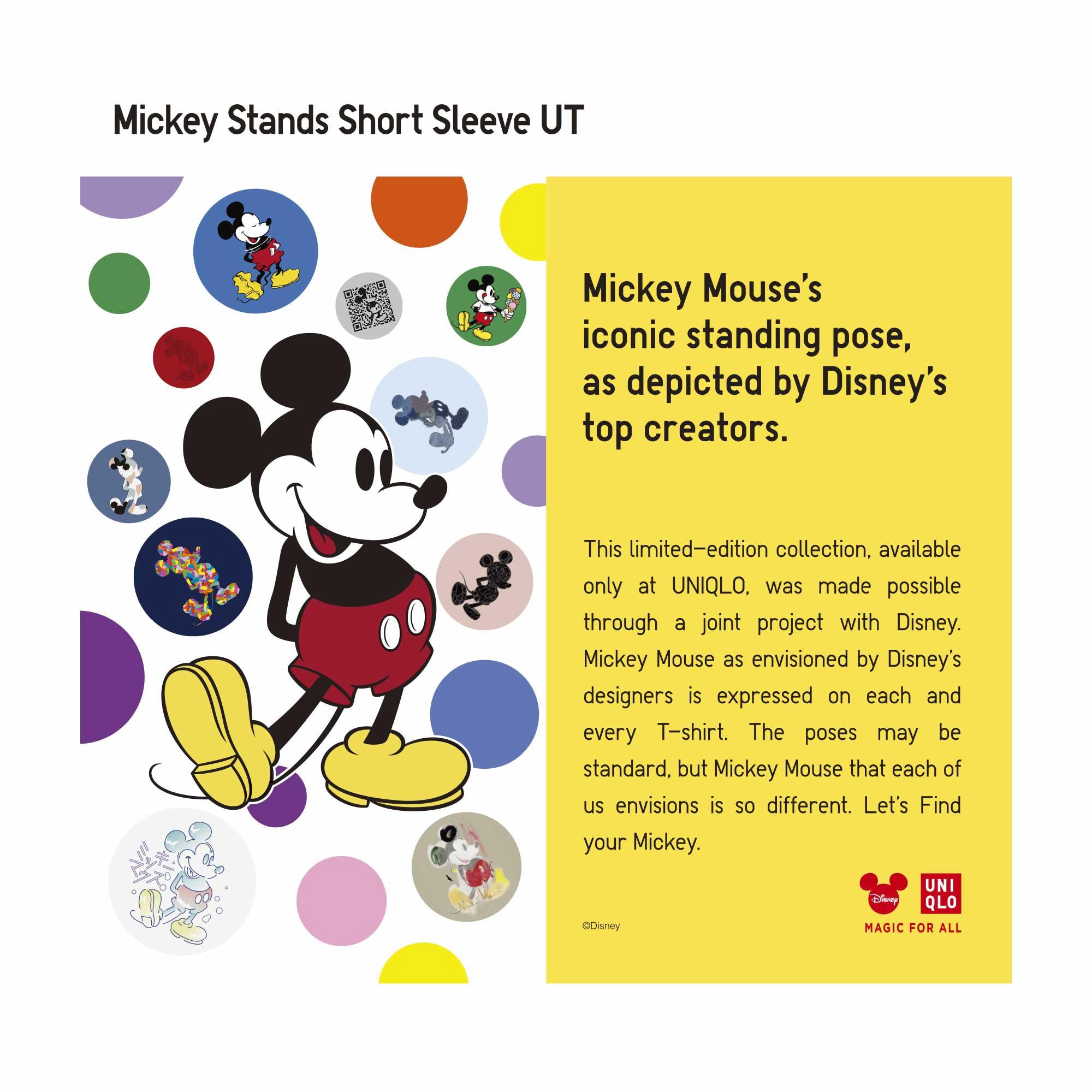 MICKEY STANDS UT (SHORT SLEEVE GRAPHIC T-SHIRT)