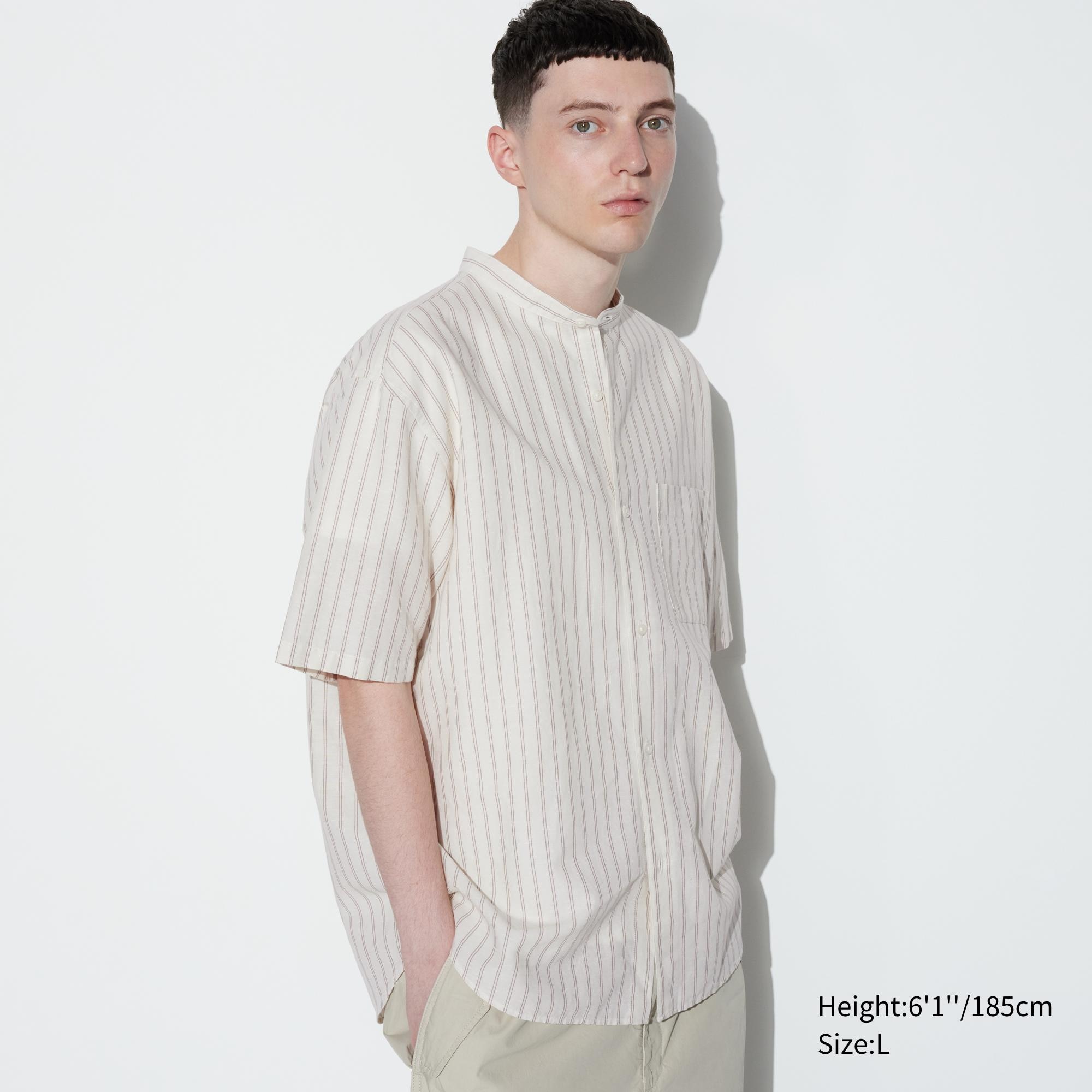 Uniqlo short sleeve sales dress shirt