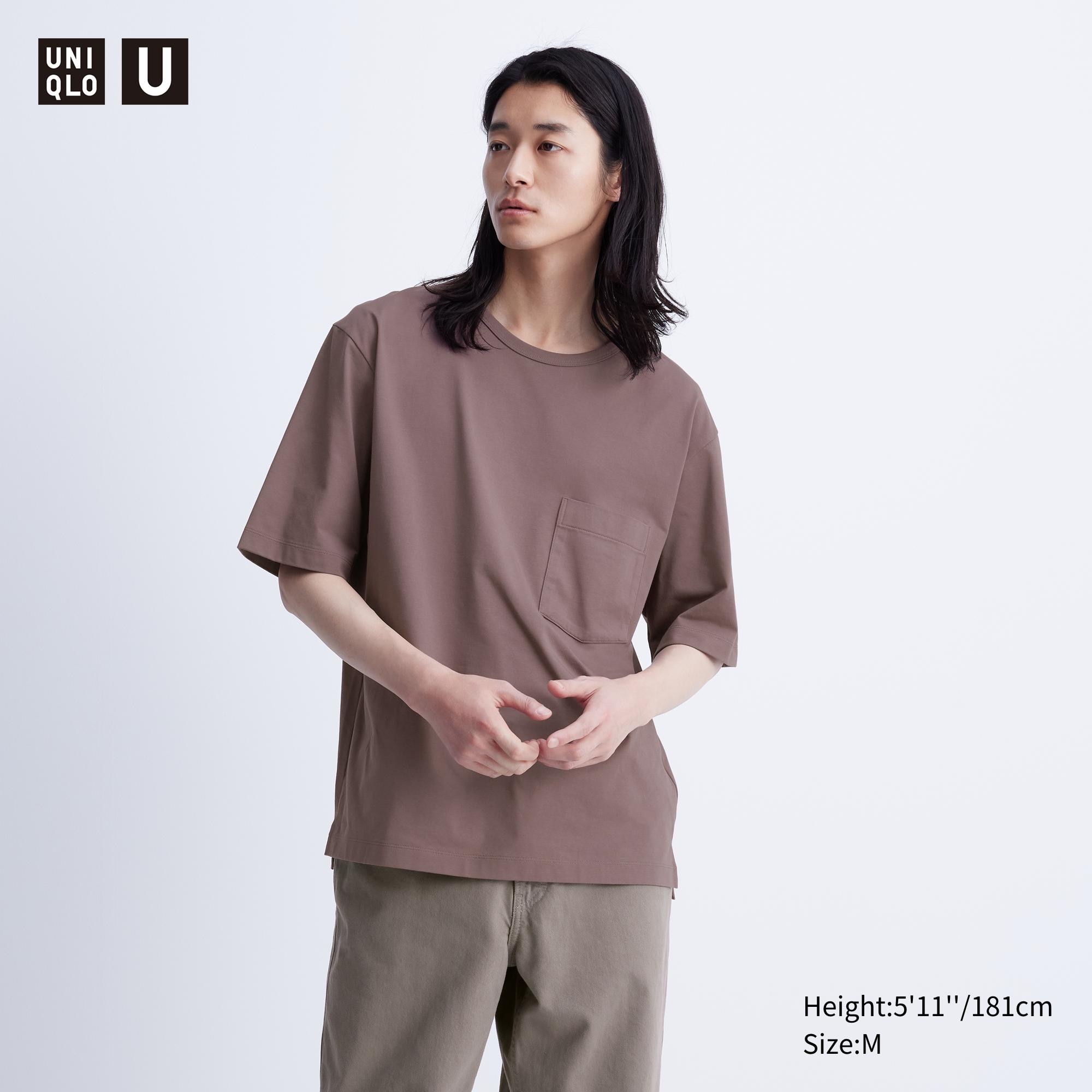 AIRism COTTON RELAXED FIT HALF SLEEVE T-SHIRT