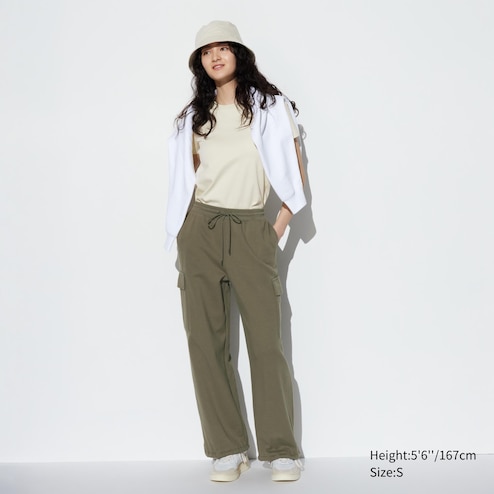 Casual Cotton Sweat Jogger Clothing Cargo Pants for Women Casual