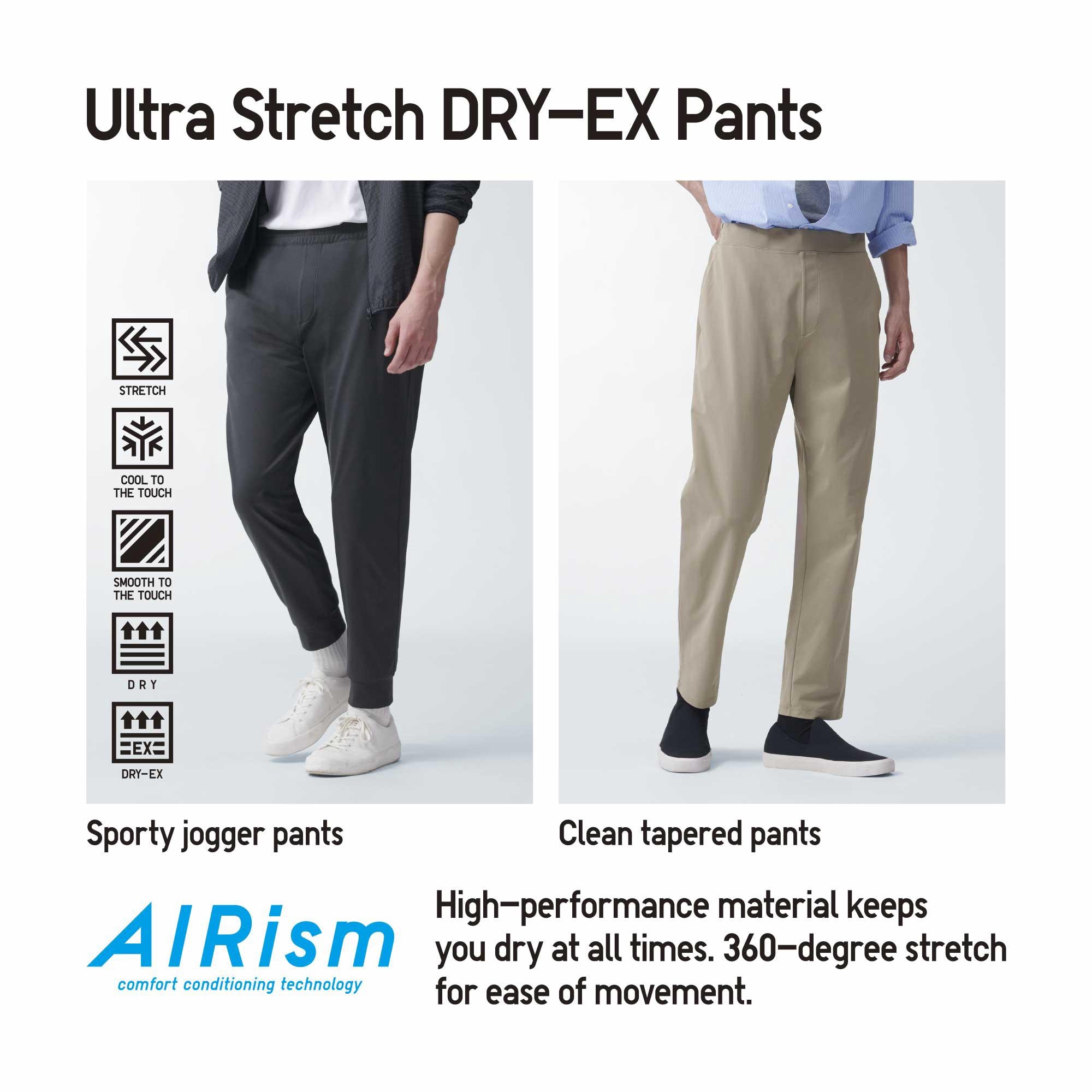 EXTRA STRETCH DRY-EX TAPERED PANTS (LONG)