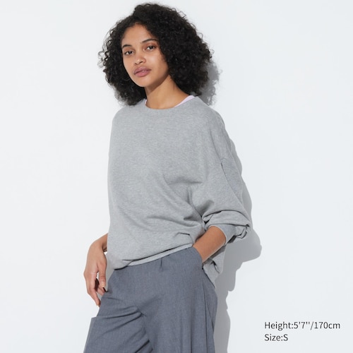  fesfesfes Womens Crewneck Sweatshirt With Pockets Oversized  Casual Loose Fit Solid Gradient Color Block Pullover Fall Tops : Clothing,  Shoes & Jewelry