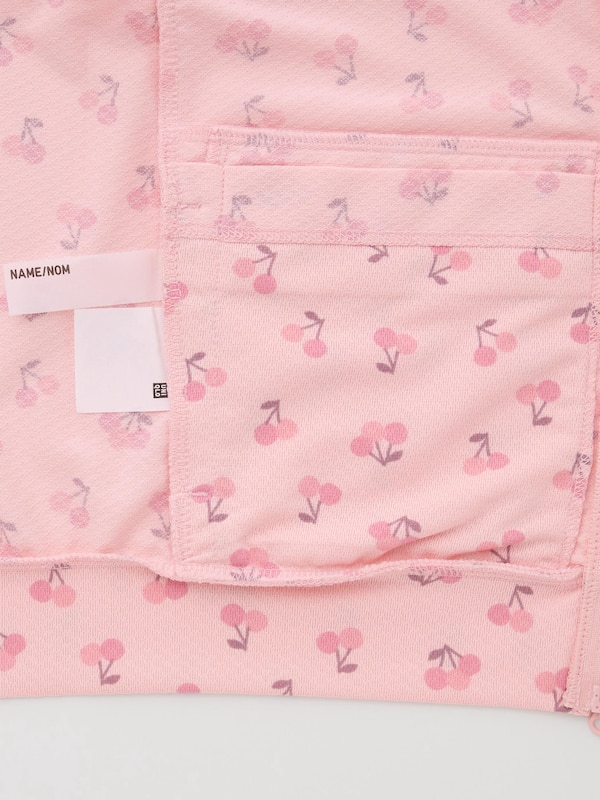 AIRism UV PROTECTION MESH LONG SLEEVE HOODIE (PRINTED)