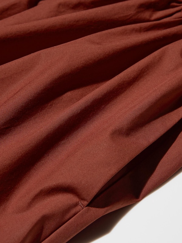 VOLUME SLEEVE DRESS | SHORT SLEEVE