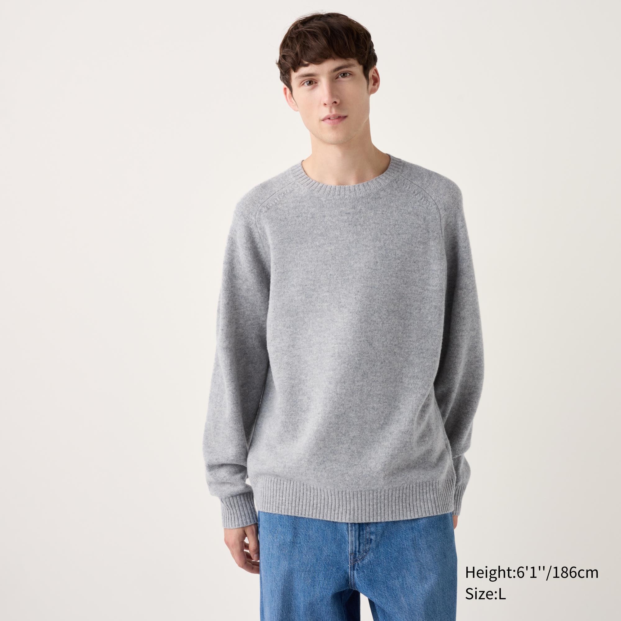 LAMBSWOOL CREW NECK SWEATER