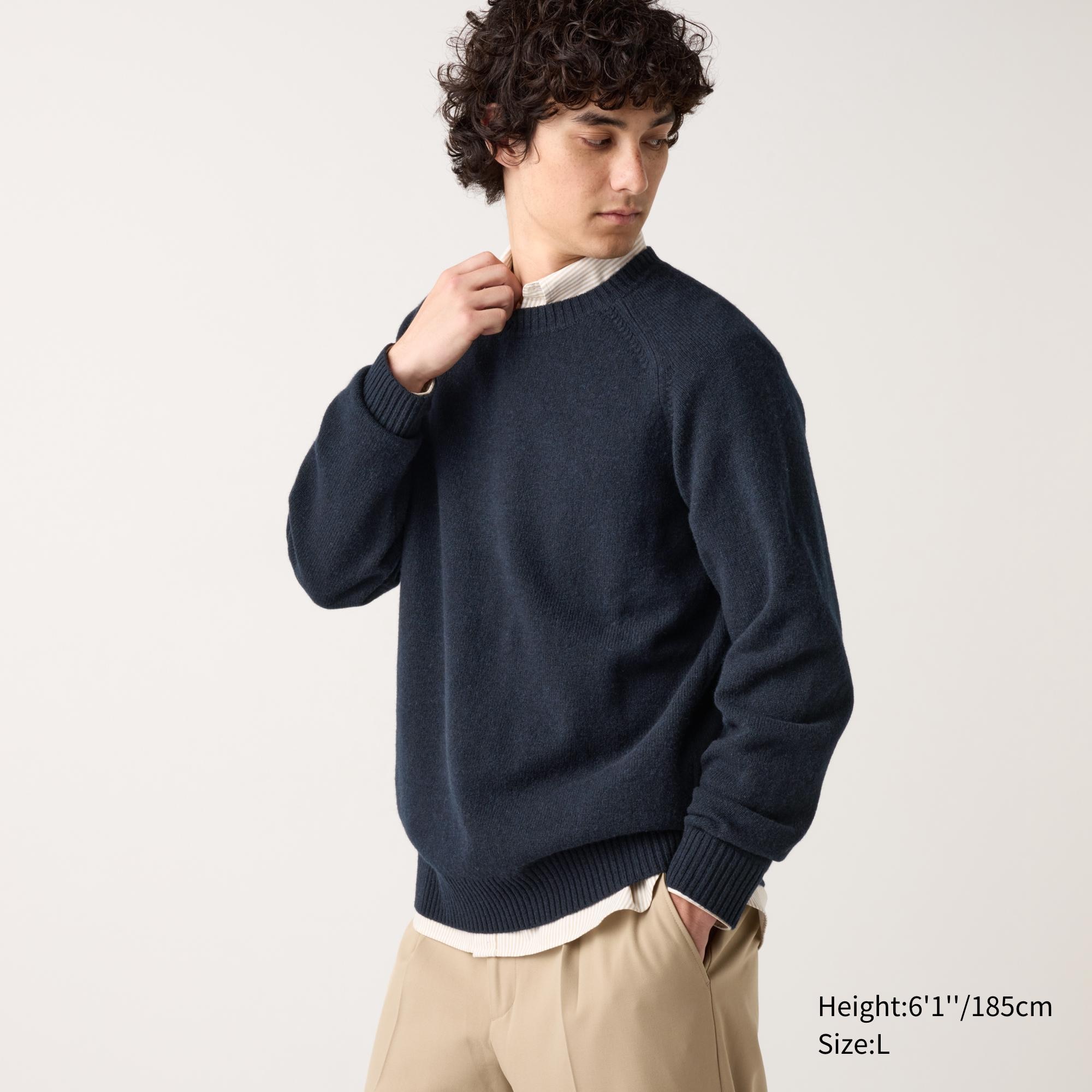 LAMBSWOOL CREW NECK SWEATER