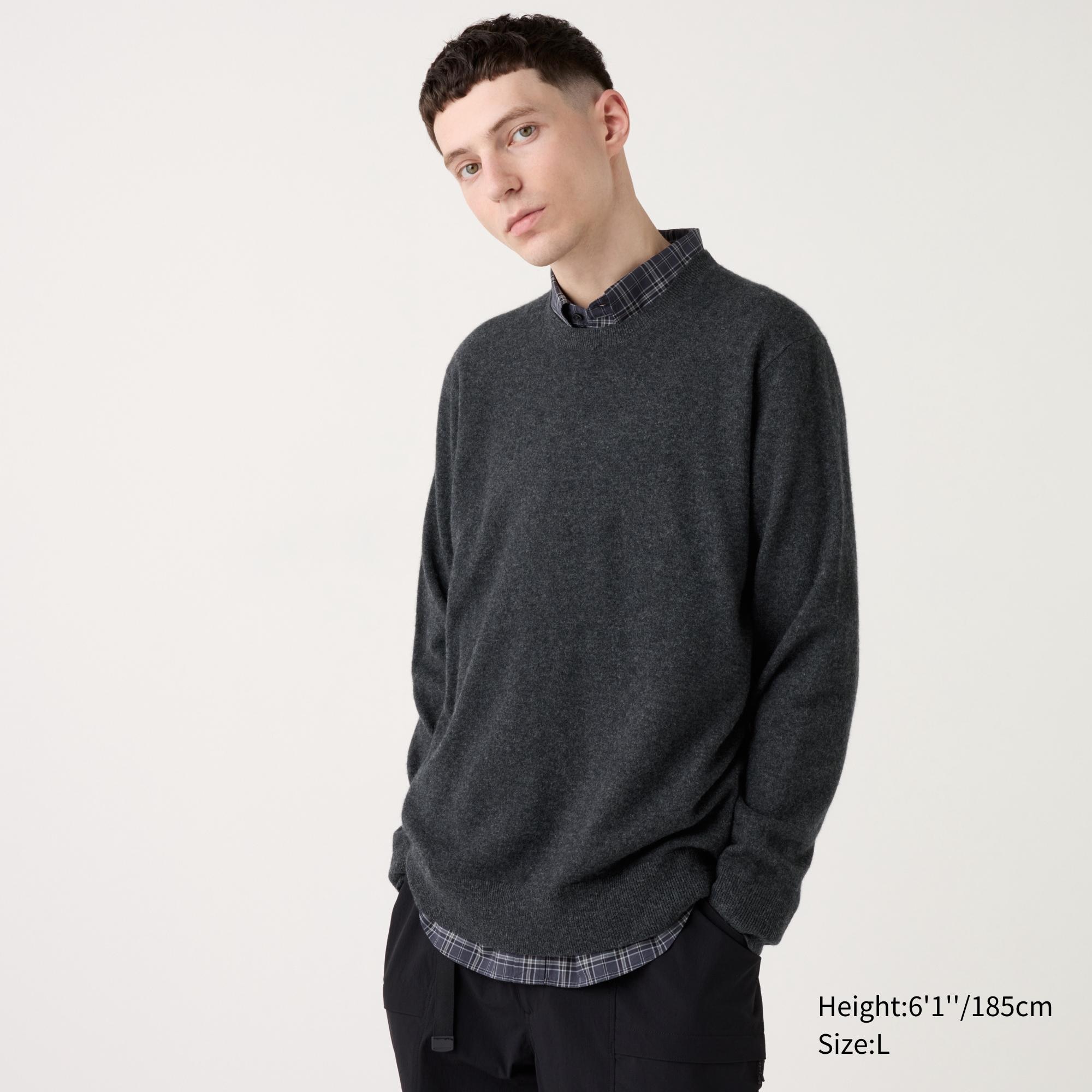 CASHMERE CREW NECK SWEATER