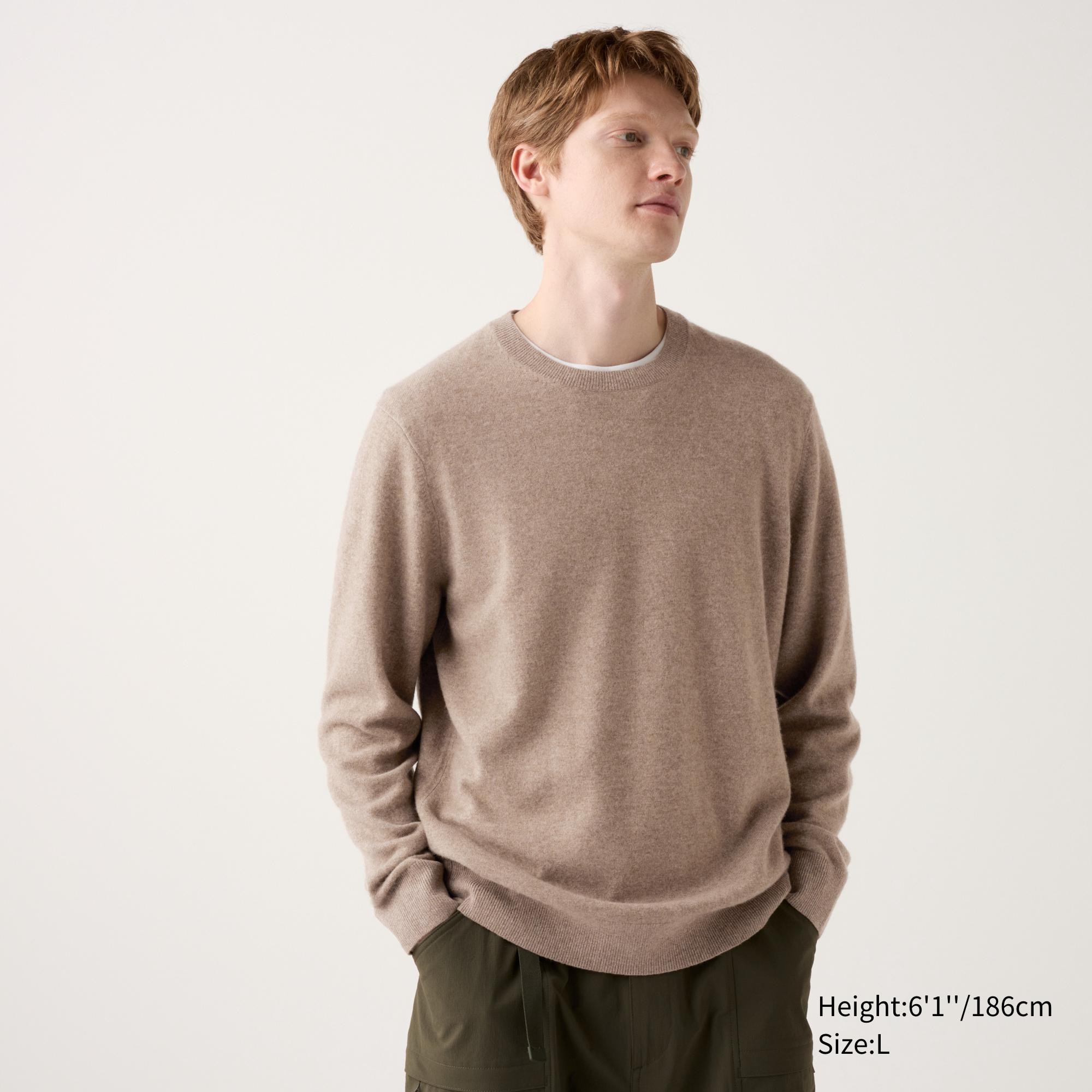 CASHMERE CREW NECK SWEATER