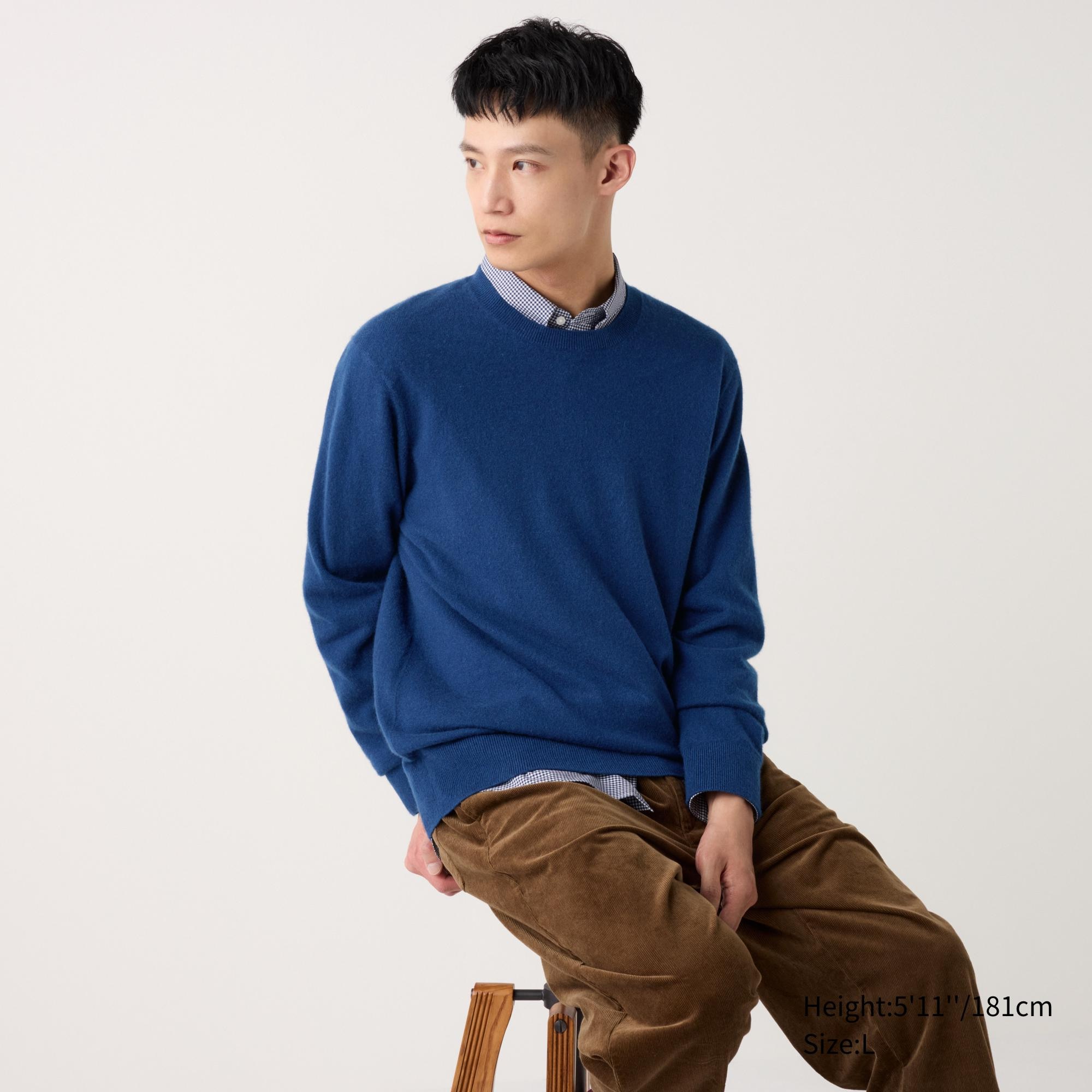 CASHMERE CREW NECK SWEATER