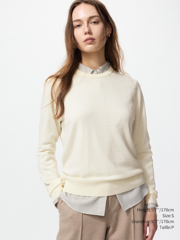 MERINO CREW NECK SWEATER