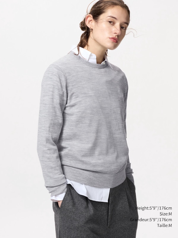 MERINO CREW NECK SWEATER
