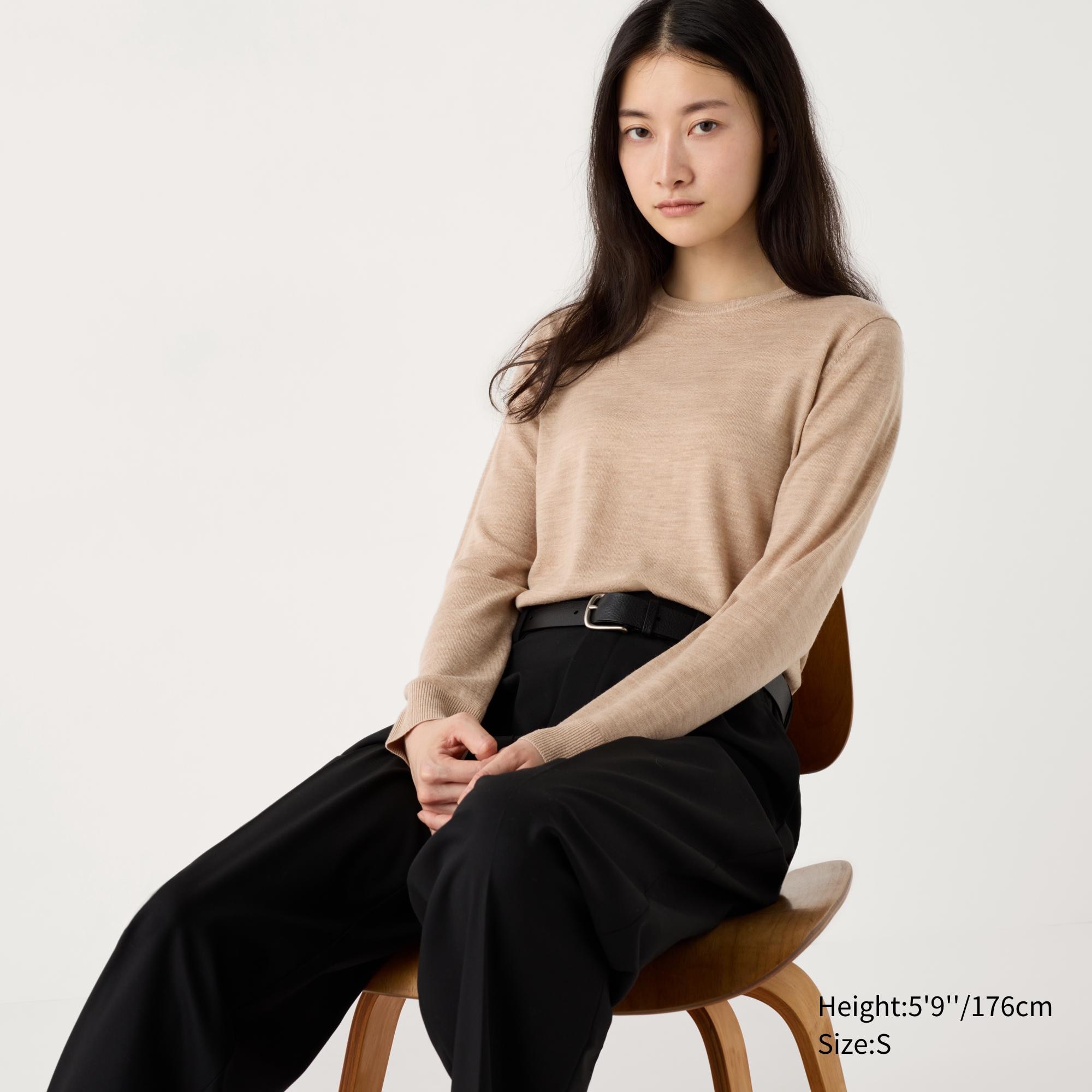 Black sweater uniqlo best sale