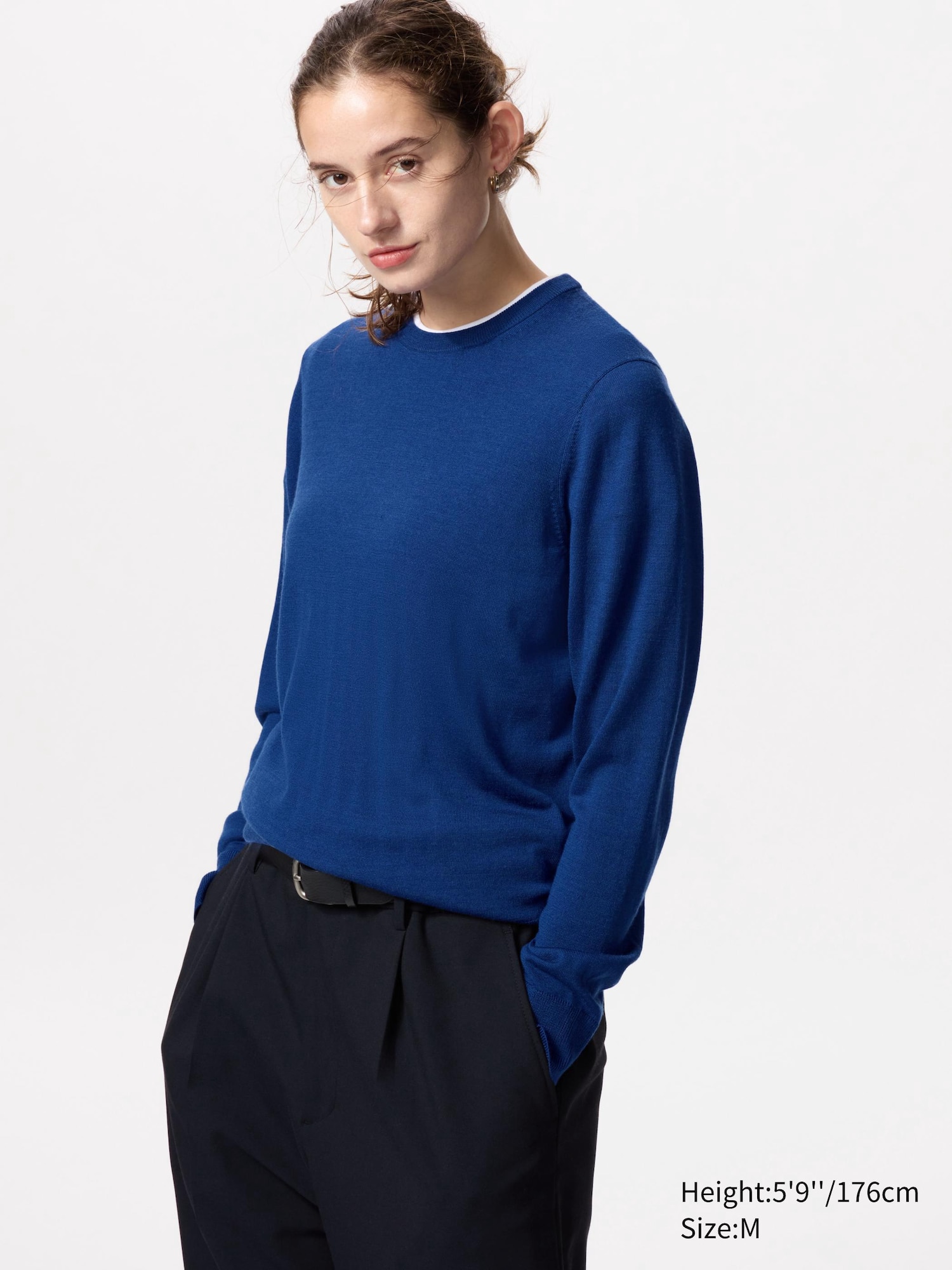 Merino crew neck sweater hotsell