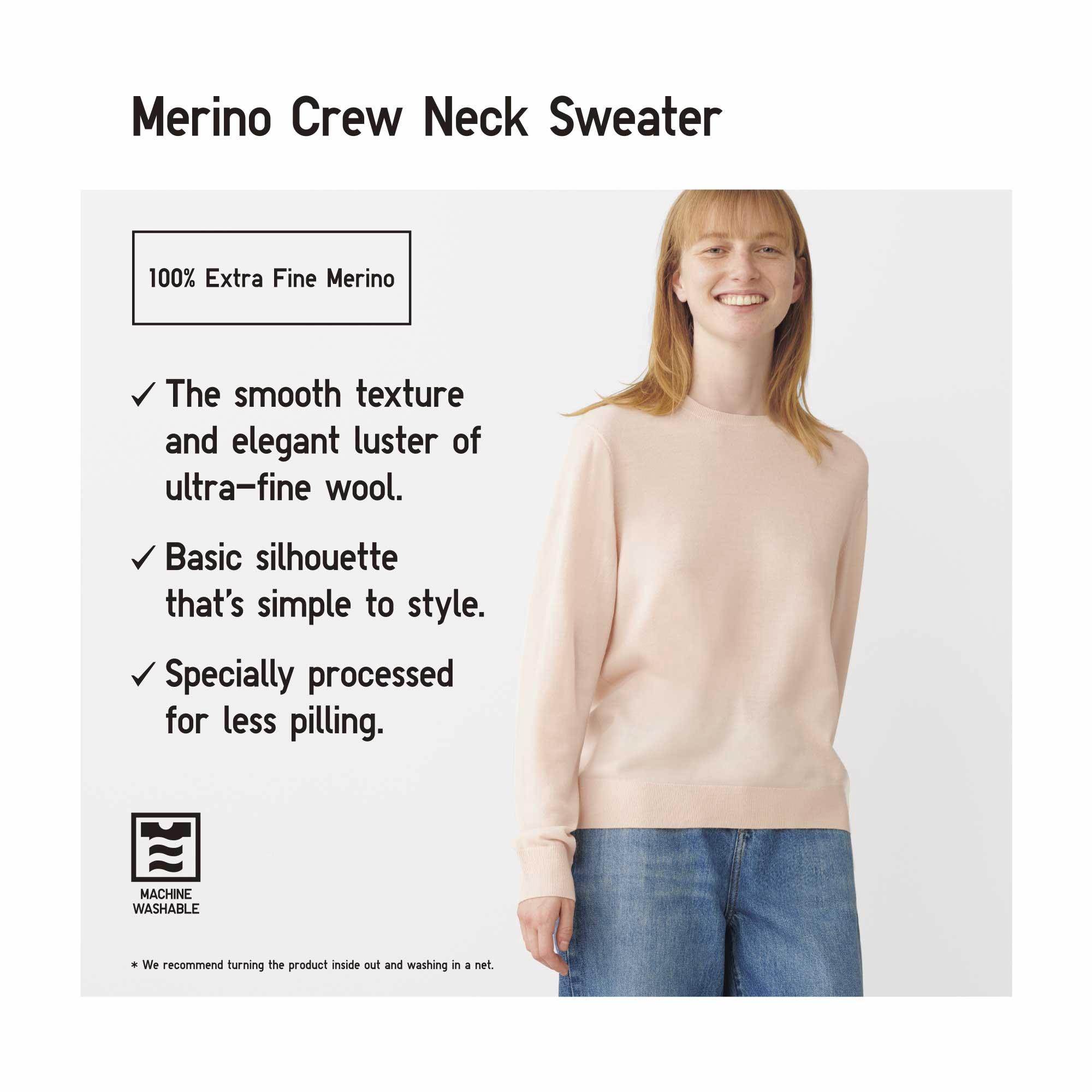 MERINO CREW NECK SWEATER