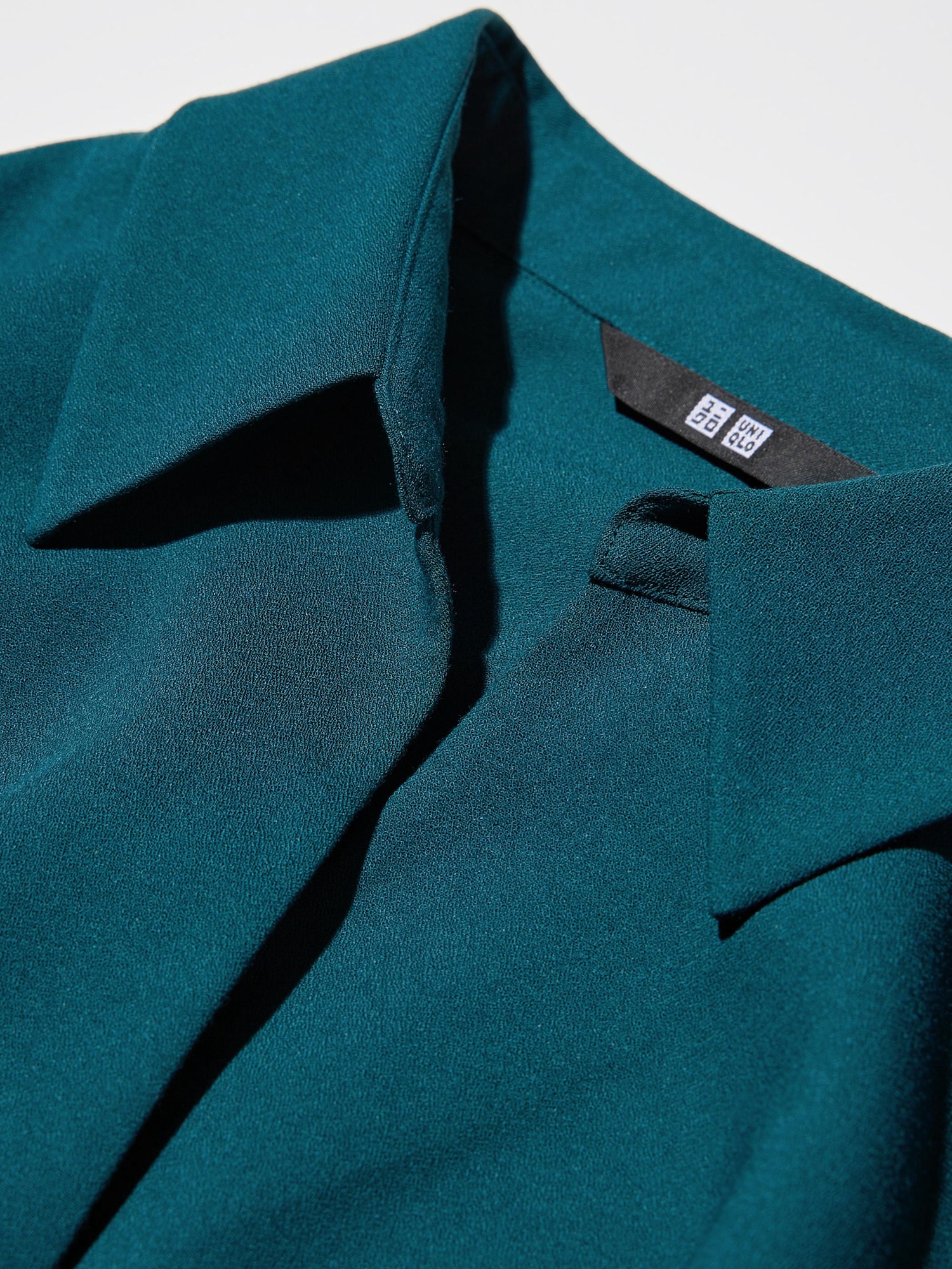 Women's Rayon Skipper Collar Blouse | 3/4 Sleeve | UNIQLO CA