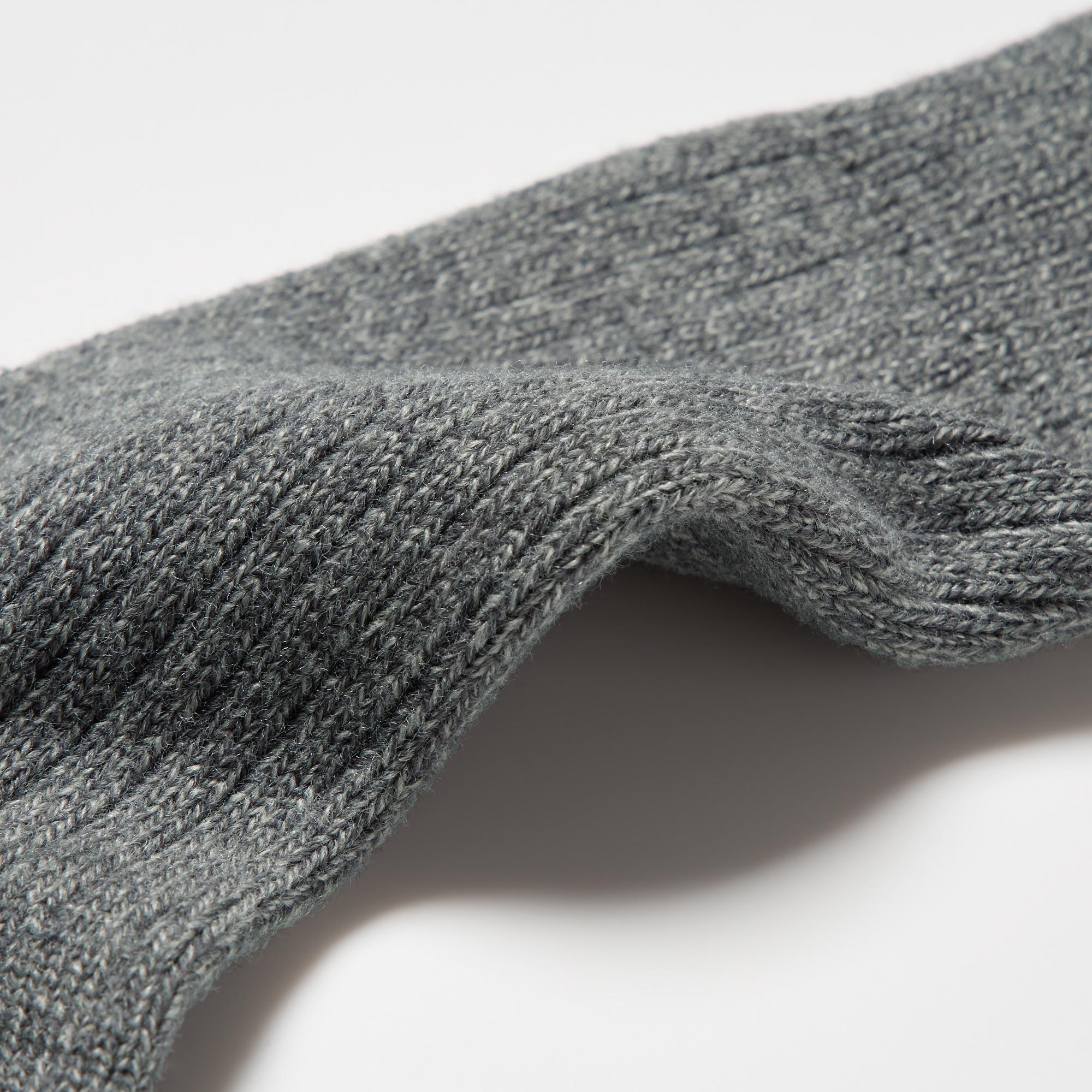 HEATTECH SOCKS RIBBED