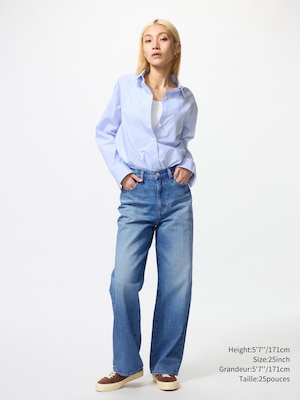 WIDE STRAIGHT JEANS