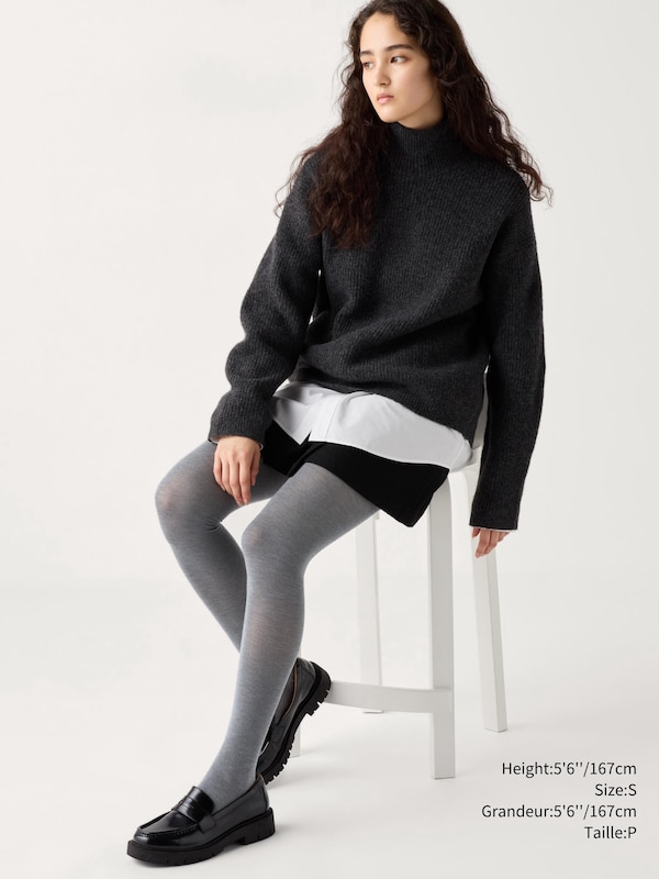 HEATTECH KNITTED TIGHTS