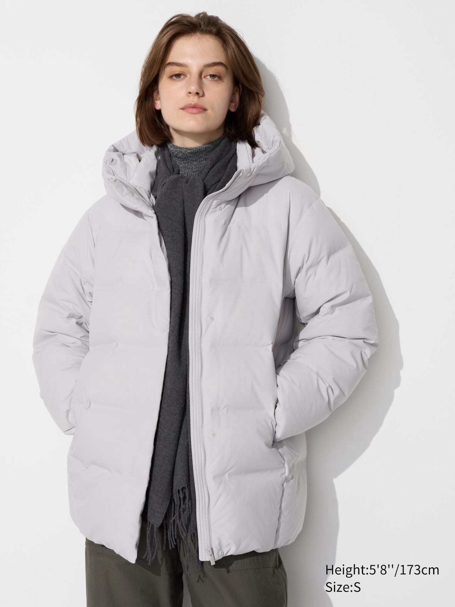 Seamless down short coat on sale