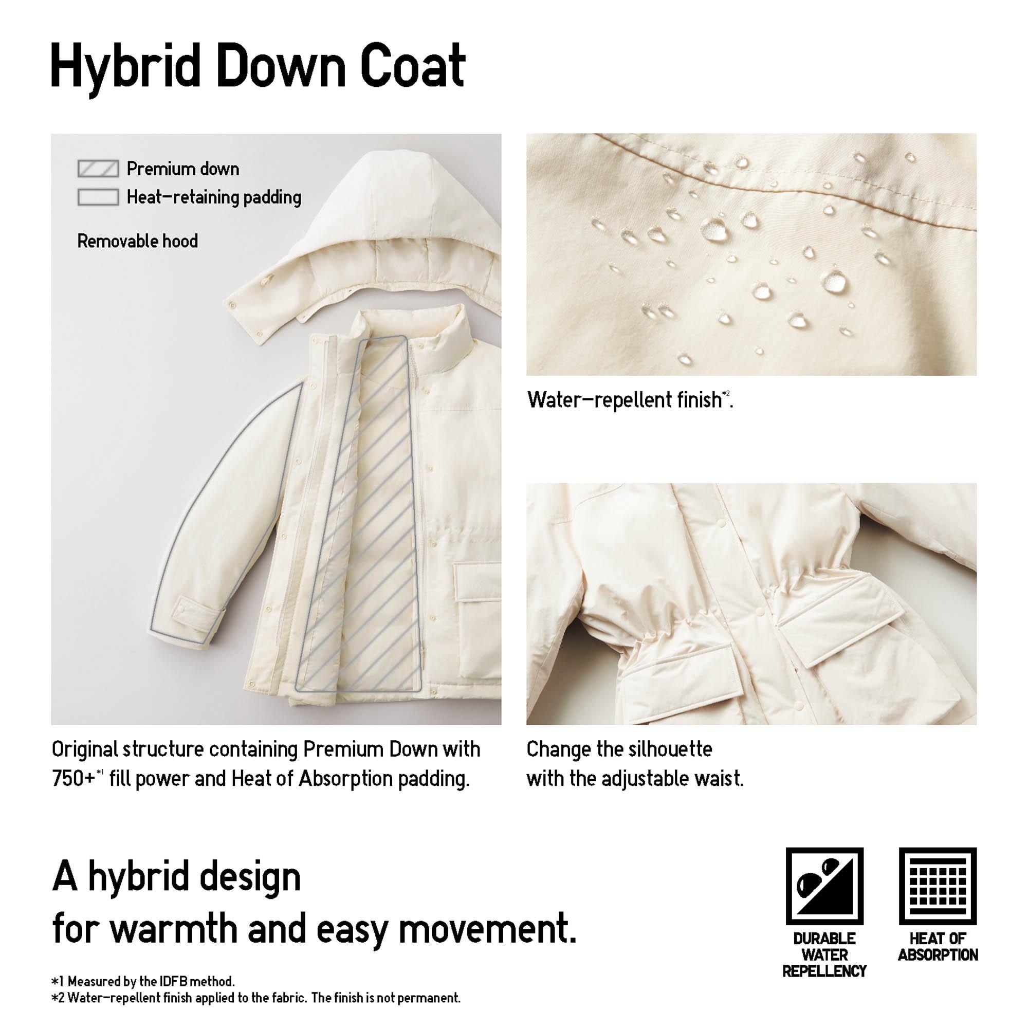 HYBRID DOWN COAT