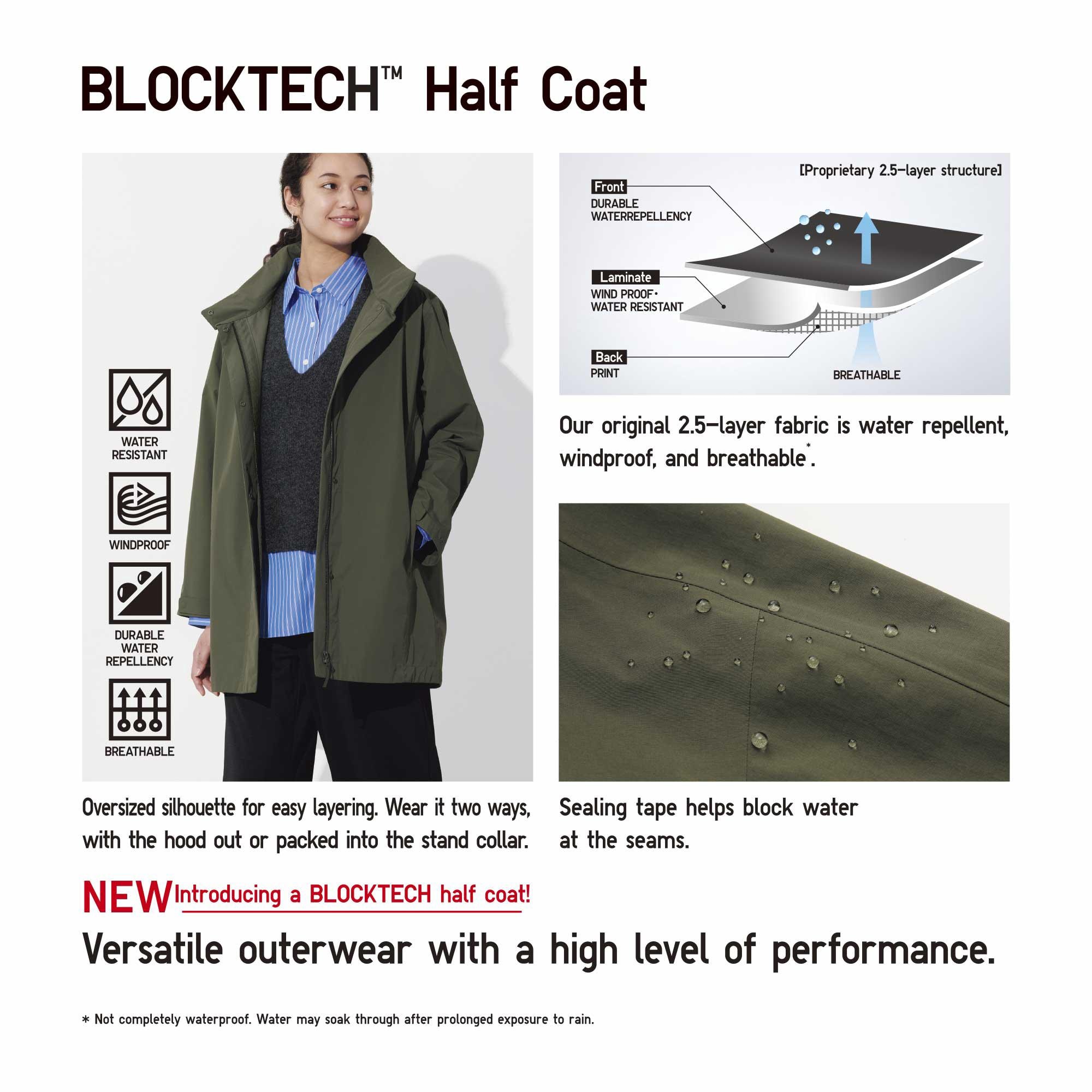 BLOCKTECH HALF COAT