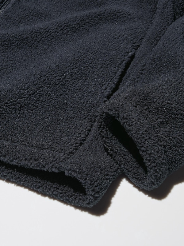 PILE LINED FLEECE FULL-ZIP JACKET