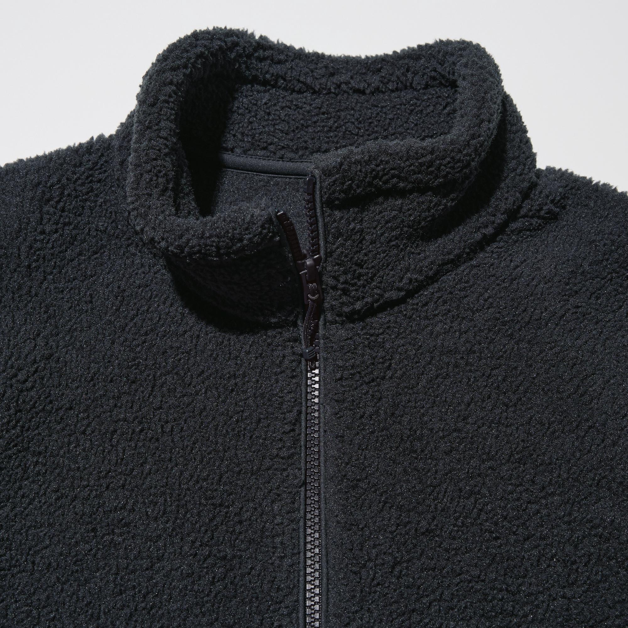 PILE LINED FLEECE FULL-ZIP JACKET