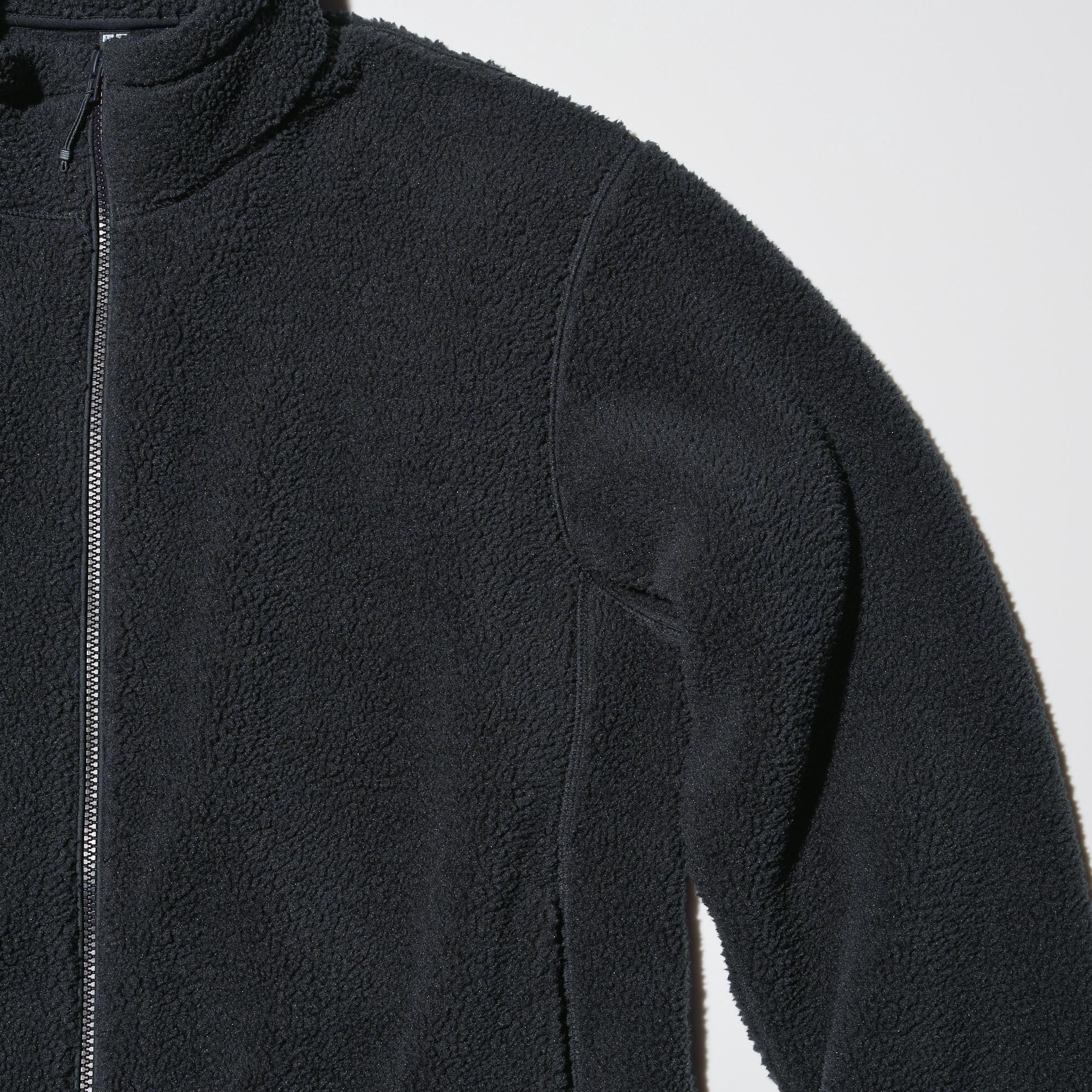 PILE LINED FLEECE FULL-ZIP JACKET