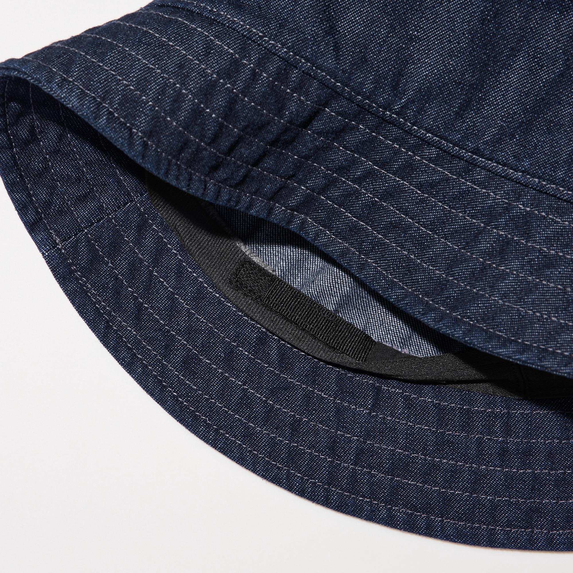 UV PROTECTION DENIM BUCKET HAT