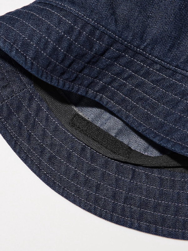 UV PROTECTION DENIM BUCKET HAT