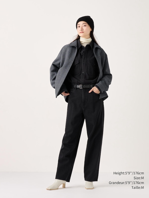 BLOUSON COURT COL CLASSIQUE