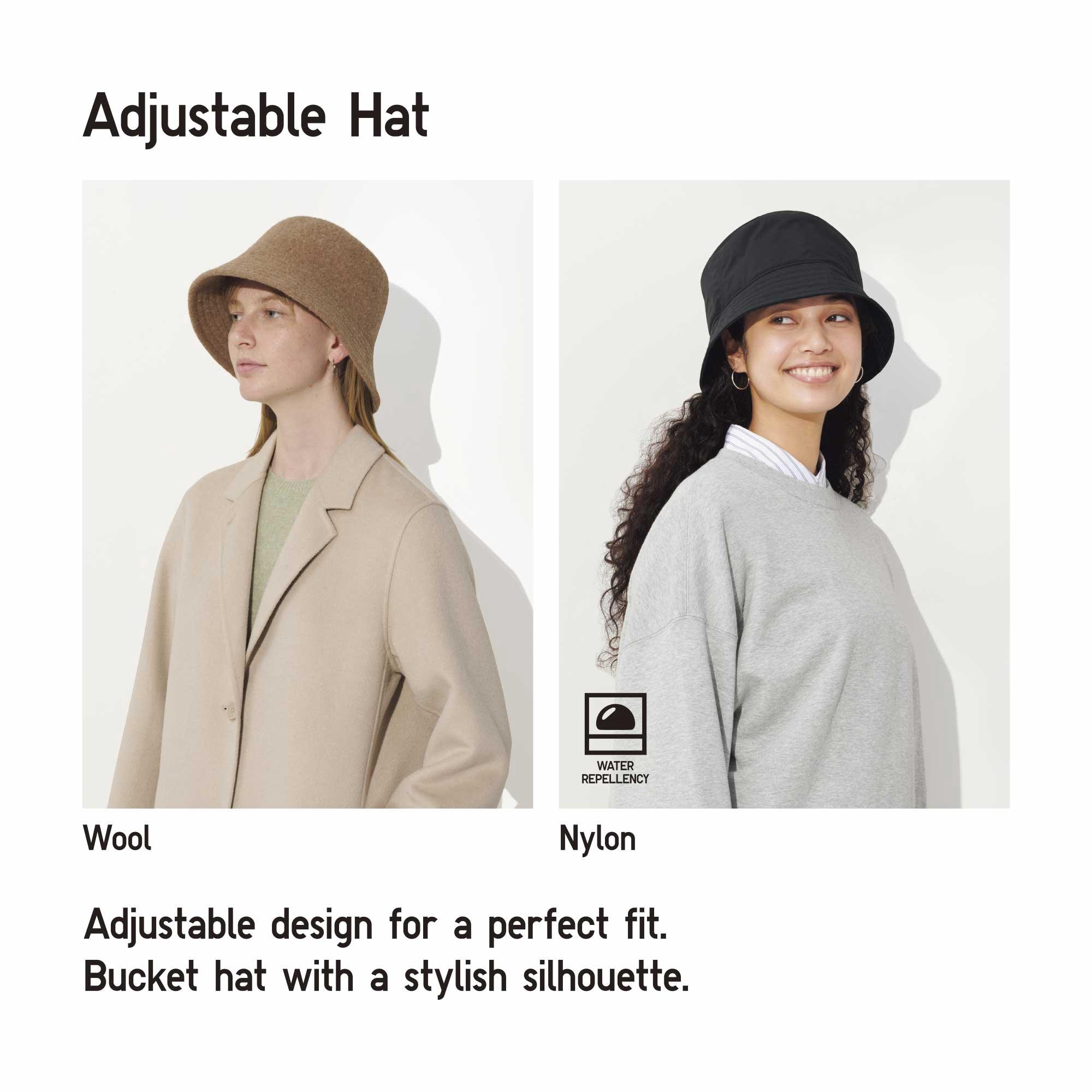 ADJUSTABLE WOOL HAT