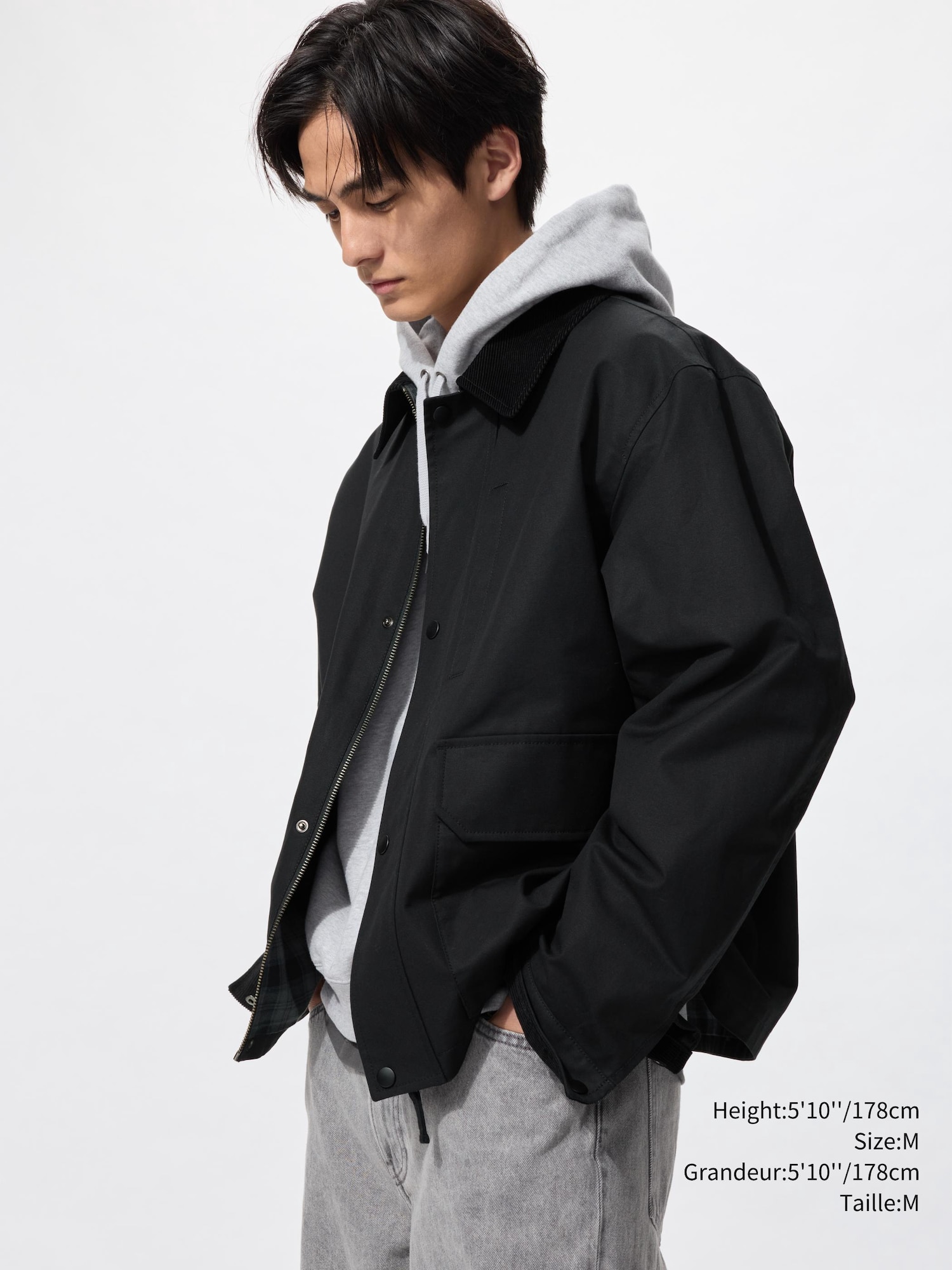 Unisex UTILITY SHORT BLOUSON | UNIQLO CA