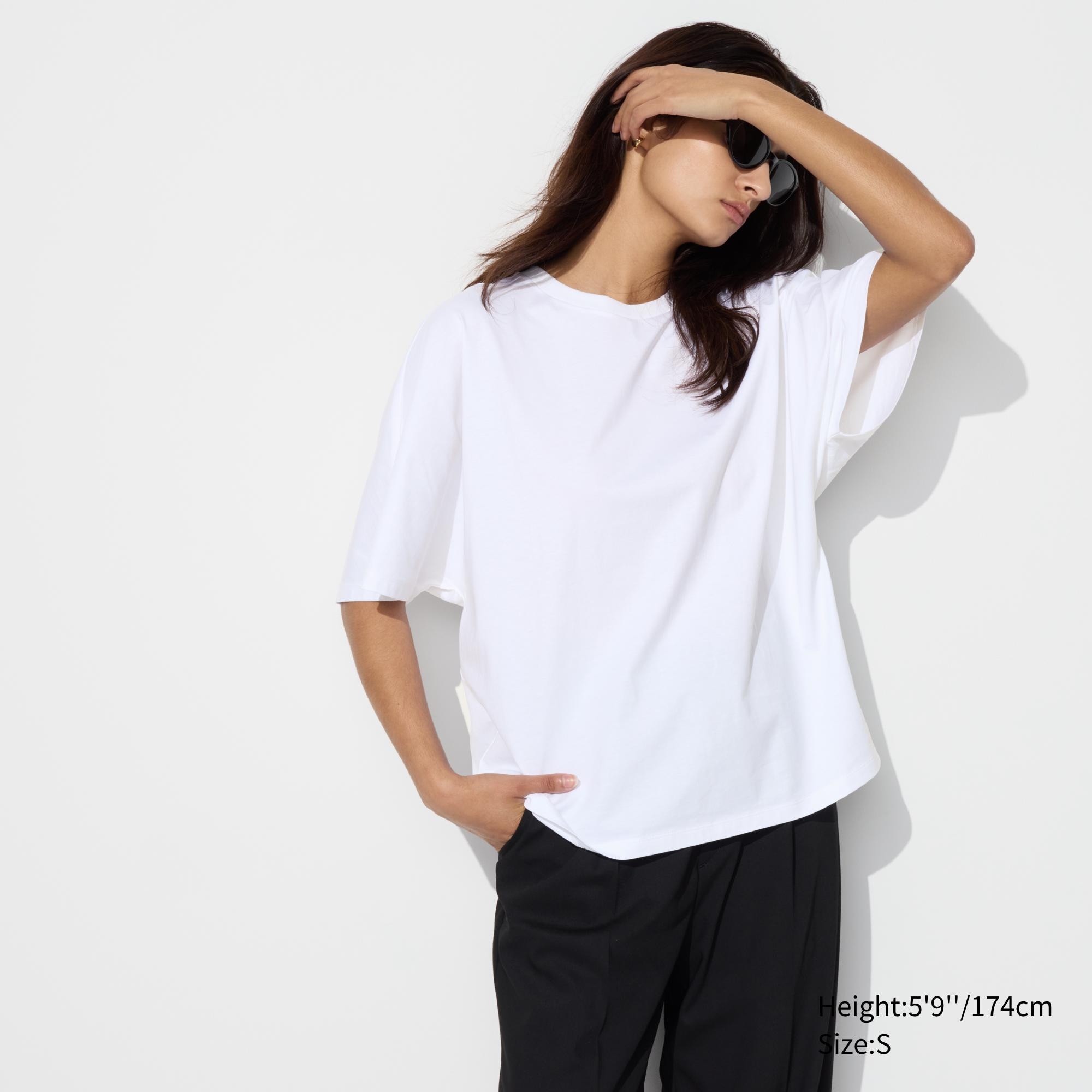 COTTON RELAXED SILHOUETTE HALF SLEEVE T