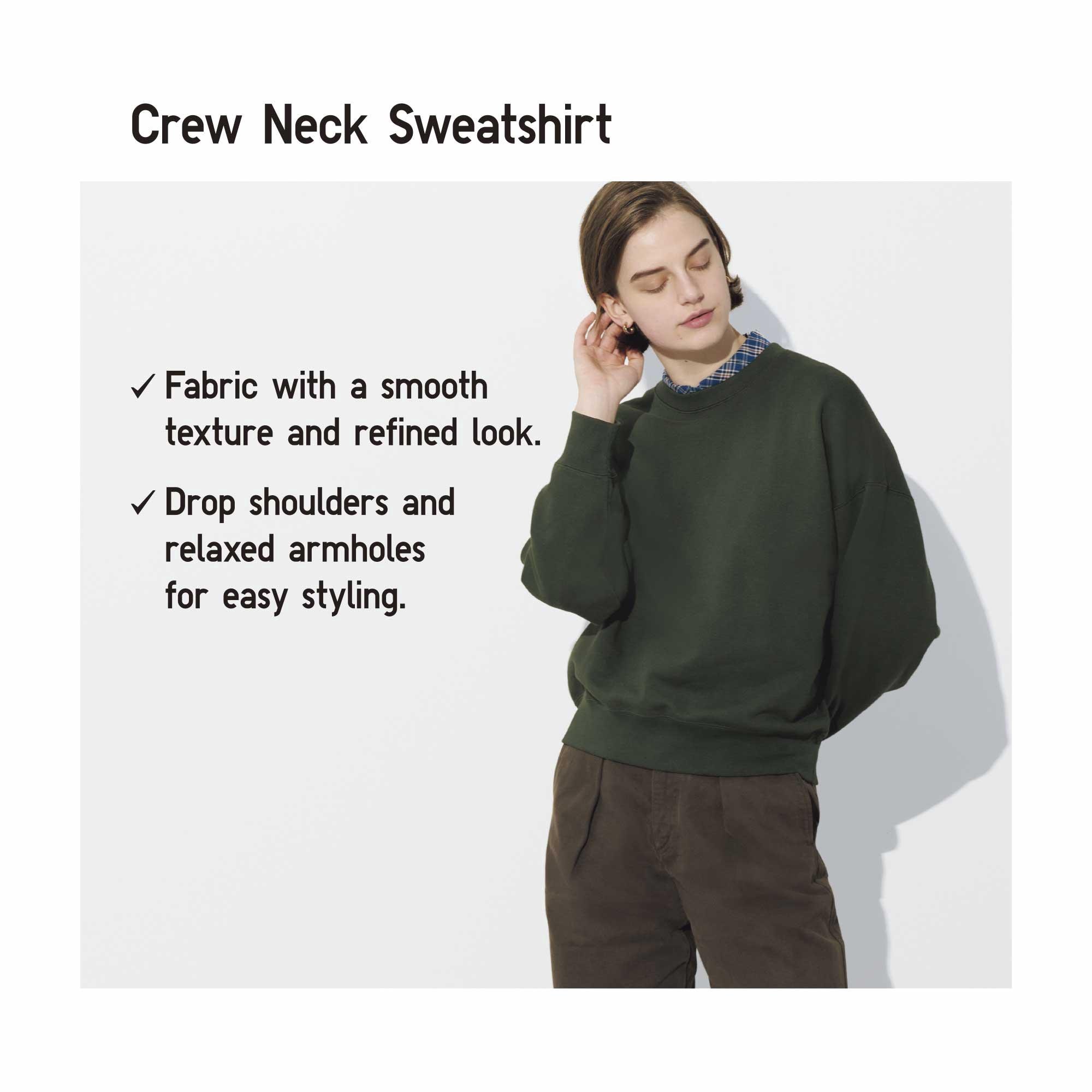 CREW NECK SWEATSHIRT