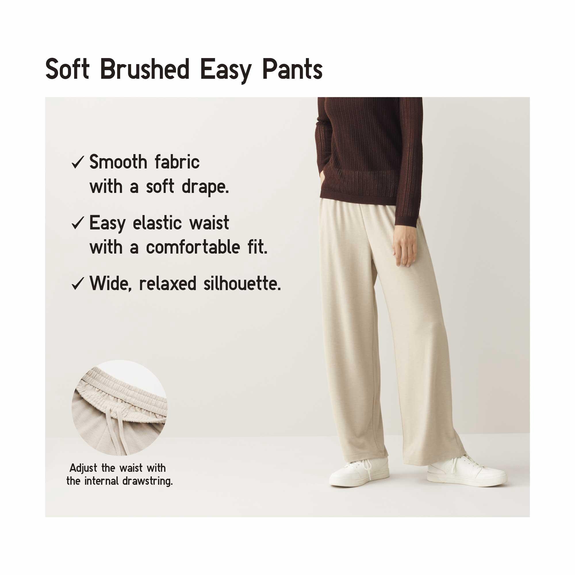 SOFT BRUSHED EASY PANTS