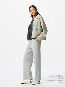 WASHABLE KNIT RIBBED PANTS