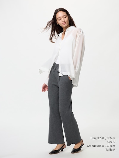 Washable Knit Ribbed Pants