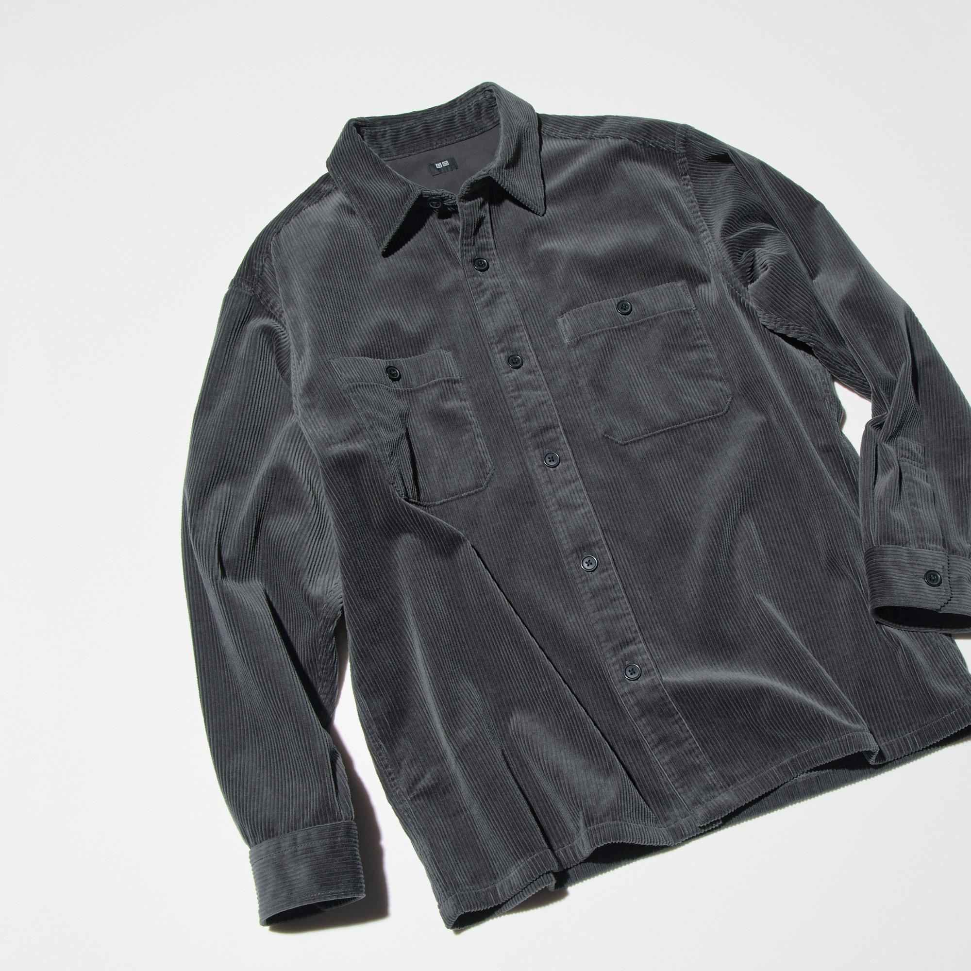 CORDUROY OVER SHIRT LONG SLEEVE