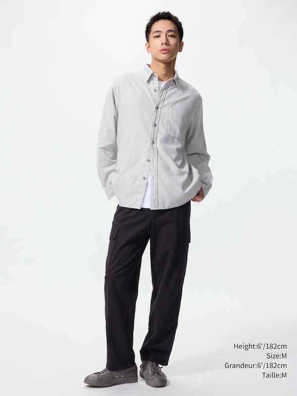 FLANNEL CHECKED LONG SLEEVE SHIRT