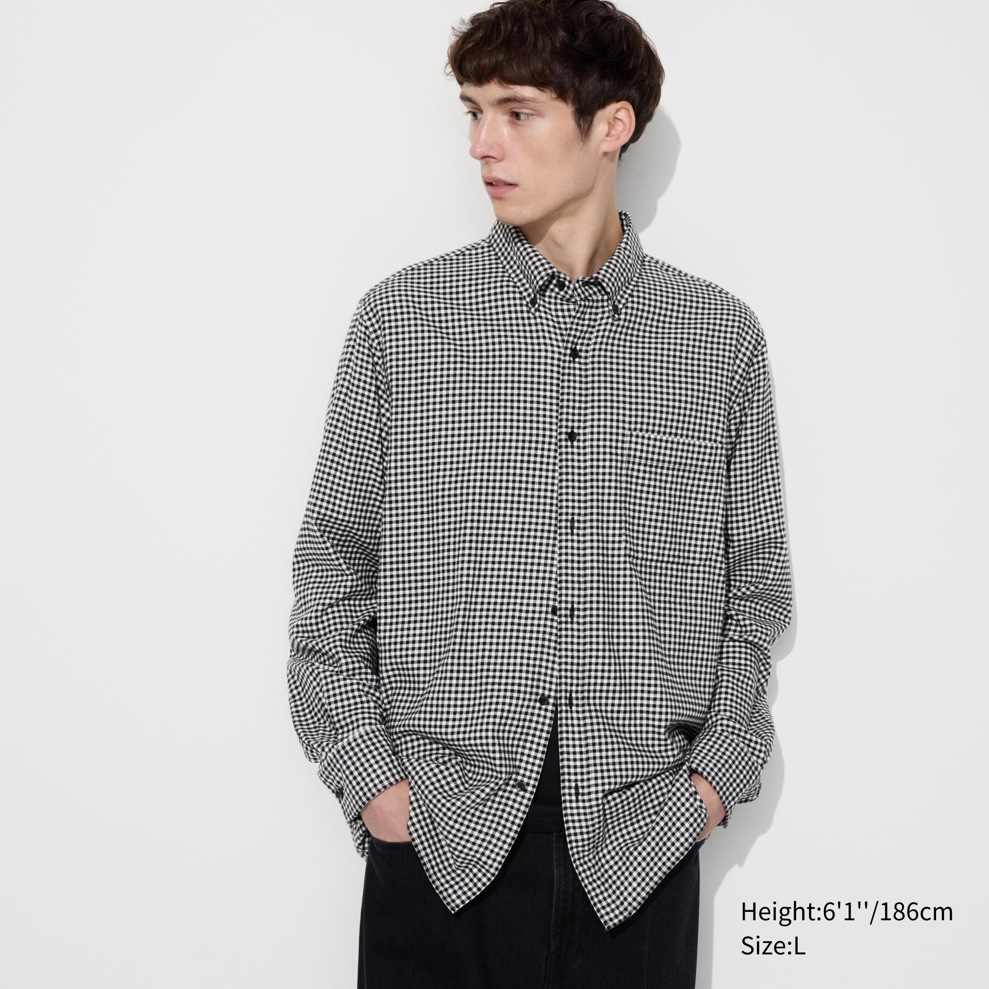 FLANNEL CHECKED LONG SLEEVE SHIRT