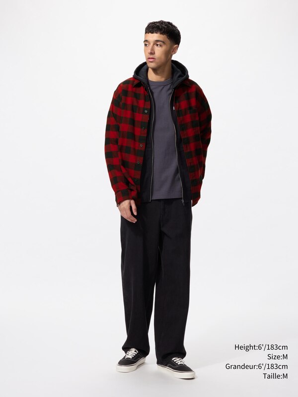 FLANNEL CHECKED LONG SLEEVE SHIRT