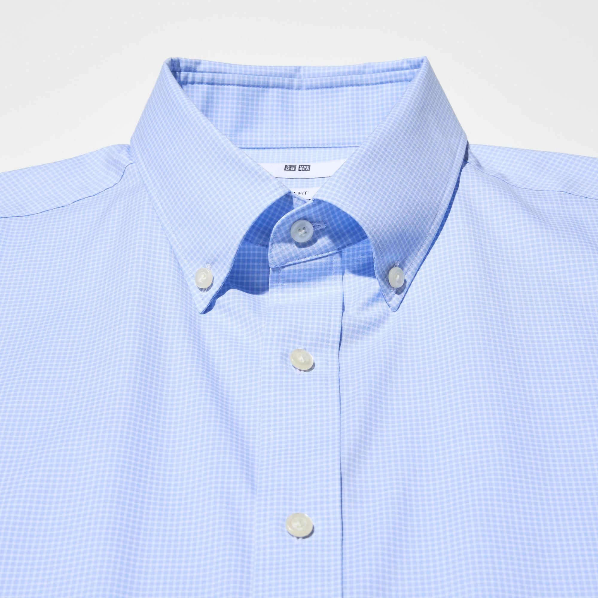 FINE CLOTH EASY CARE STRETCH SLIM FIT SHIRT | BUTTON DOWN COLLAR