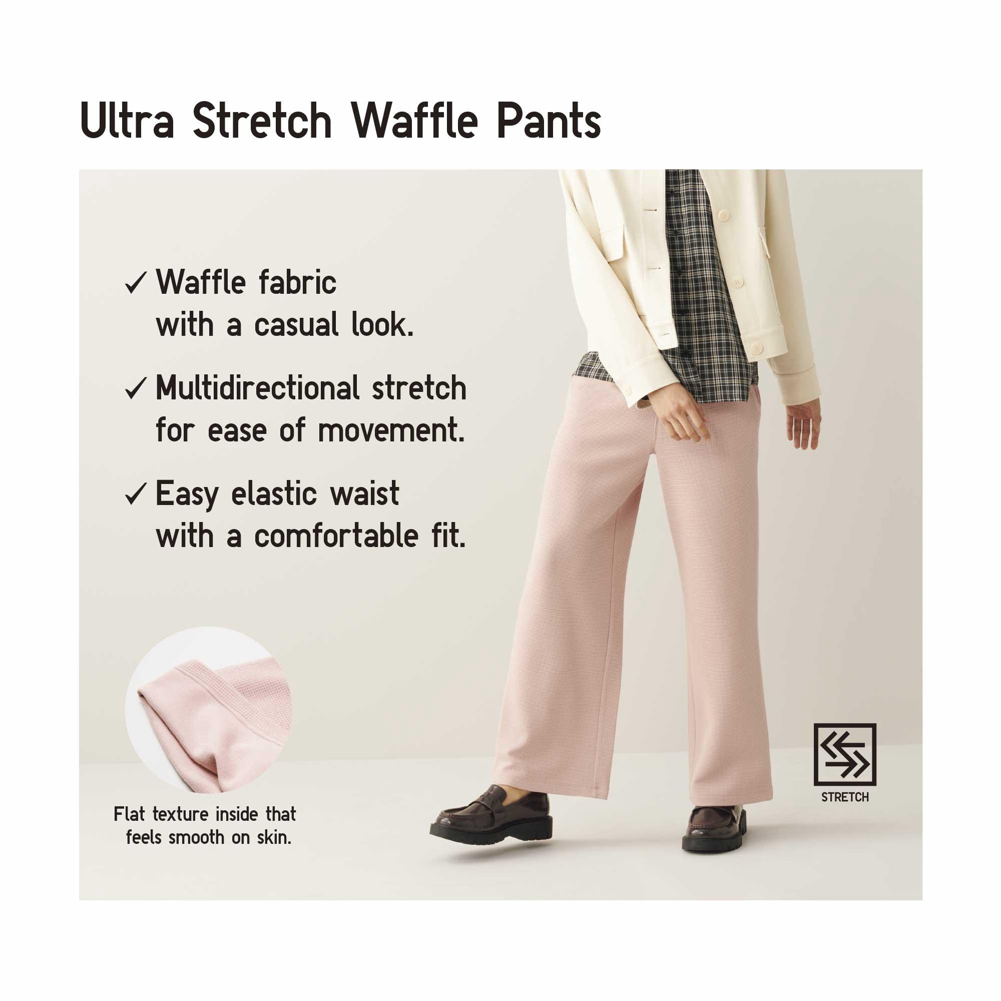 EXTRA STRETCH WAFFLE PANTS