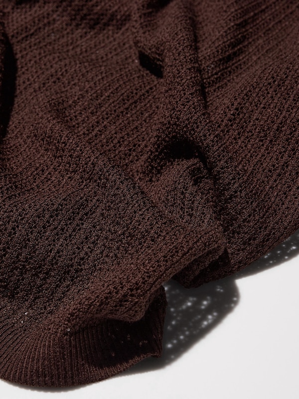 LACE CREW NECK SWEATER